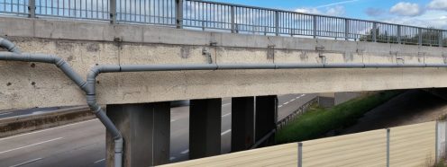 PP PONS Brückenentwässerung befestigt