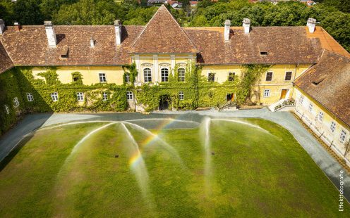 Beregnungsanlage im Schloss Kohfidisch