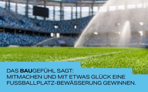 Gewinnspiel Fußballplatz-Bewässerung