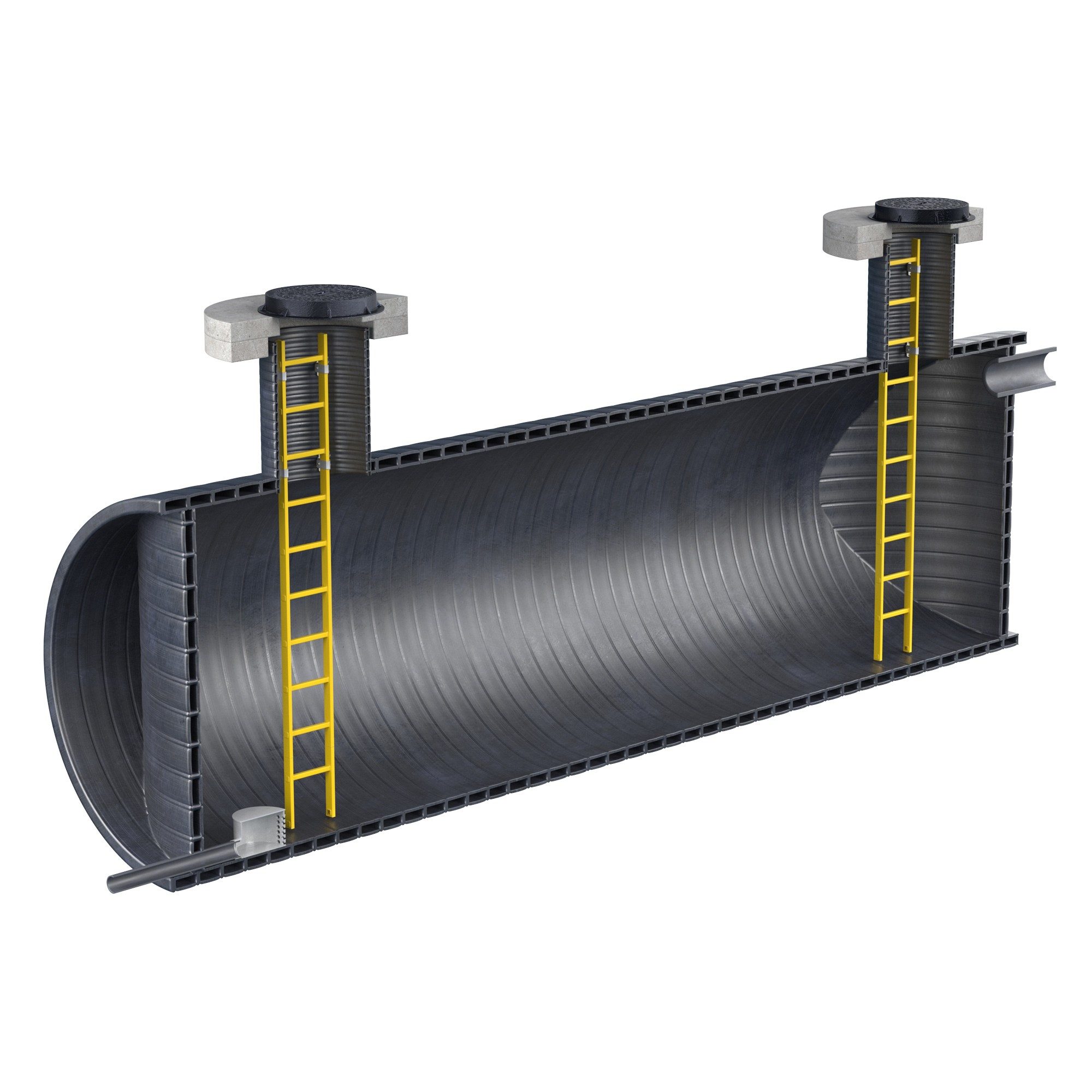 1/2 Gallone (1,8 Liter) Hydraulischer Überlauf-Rü Produktbild-Vorschau 4