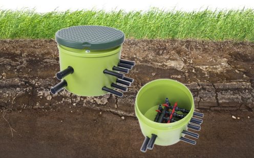 Verteiler für Erdkollektoren