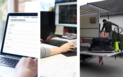 3 Schritte Planungsservice