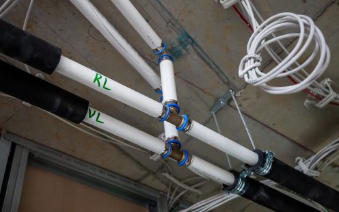 Radopress Installation im Wienerberger-Haus