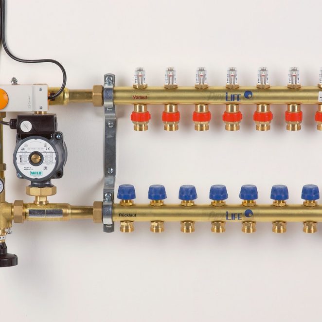 Verteiler mit Festwertregelset