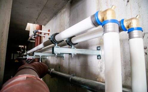 Radopress Installation im Wienerberger-Haus