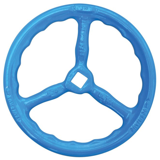 Handrad für Schieber