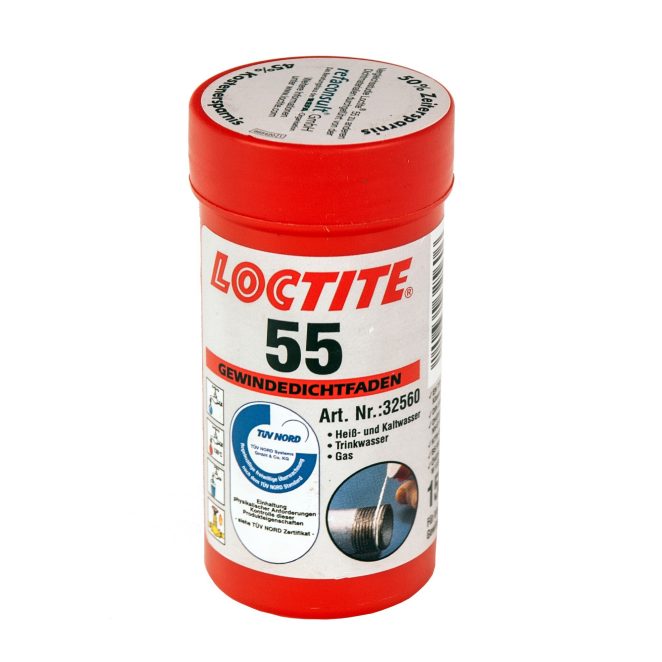 Gewindedichtfaden für Formstücke Trinkwasserleitungen