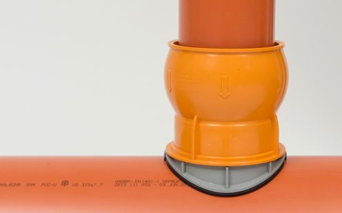 Anschluss DOCK Systemrohr Formstück