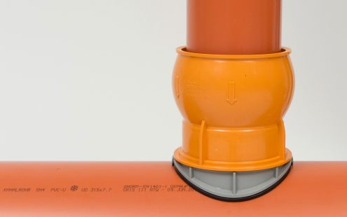 Anschluss DOCK Systemrohr Formstück