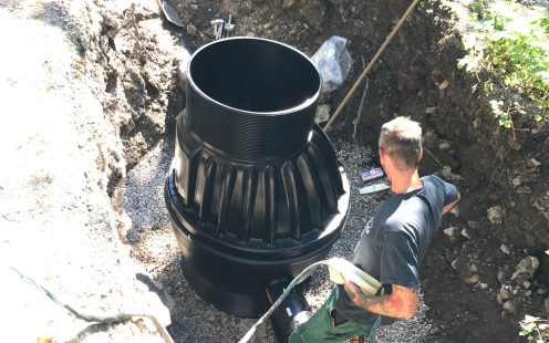 Verlegung Romold Schacht