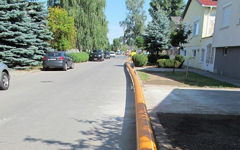 Verlegung Gasrohr PE Gas RC Robust