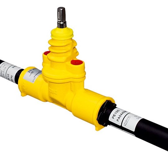 Gas Schieber