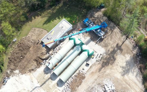 Verlegung Trinkwasserspeicher