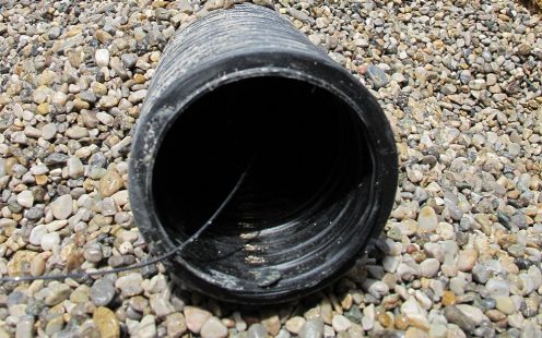 Kabelschutzrohr Cablemaster verlegt