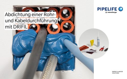 Videoteaser Abdichten von Durchf�hrungen mit DRIFIL