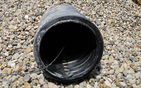 Kabelschutzrohr Cablemaster verlegt