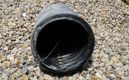 Kabelschutzrohr Cablemaster verlegt