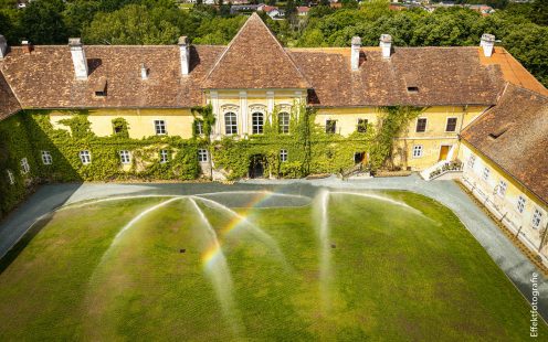 Beregnungsanlage im Schloss Kohfidisch