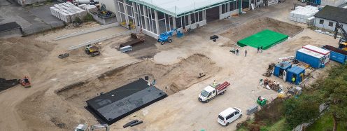 Versickerungsblöcke in Leonding