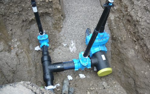 Hawle Schieber verlegt