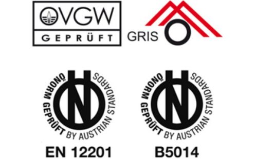 ÖNORM und GRIS für PE Druckrohre