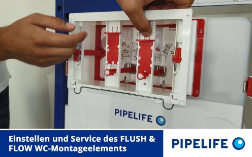 Videoteaser Einstellung und Service FLUSH & FLOW WC-Montageelement