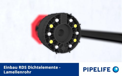 Video Teaser Einbau RDS Dichtelement in ein Lamellenrohr