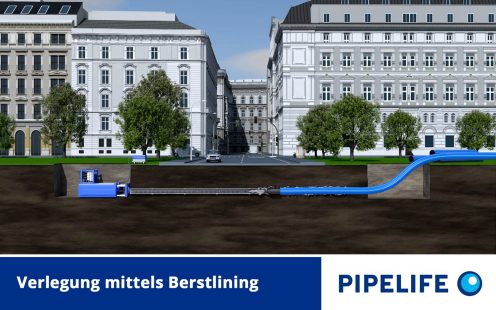 Videoteaser Verlegung mittels Berstlining