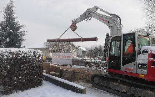 Kanalsanierung im Winter