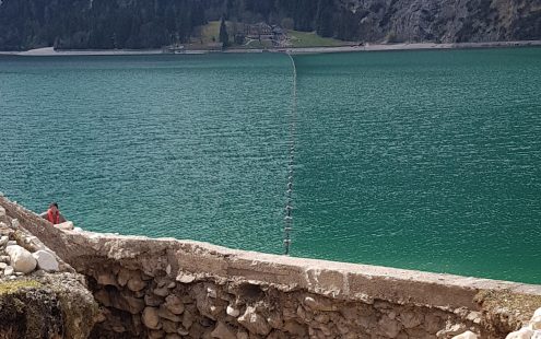 Verlegung Abwasserleitung durch Achensee