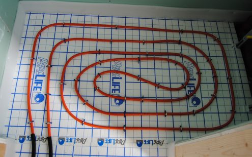 Floortherm Fußbodenheizung mit Mehrschichtverbundrohr