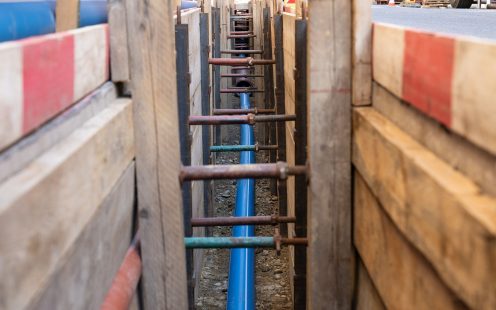 Verlegung Trinkwasserleitungen für Wiener Wasser