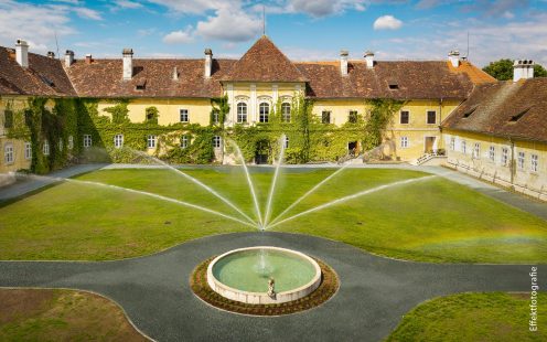 Bewässerungsanlage im Schloss Kohfidisch