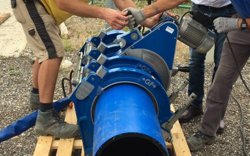 Referenzprojekt Trinkwasserleitung im Weinviertel